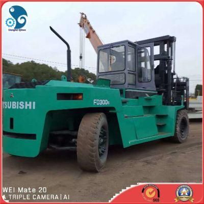 Mitsubishi Fd300 30 Tons Forklift Truck with Japan 6D24 Engne