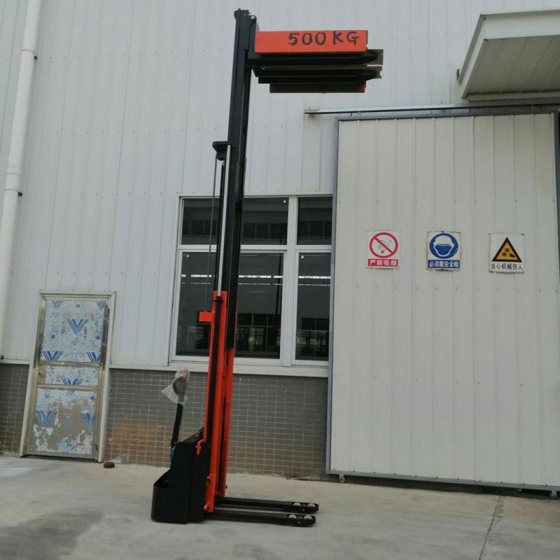 Factory Wholesale CE RoHS ISO Walkie Electric Pallet Stacker Lifter for Warehouse Material Handling