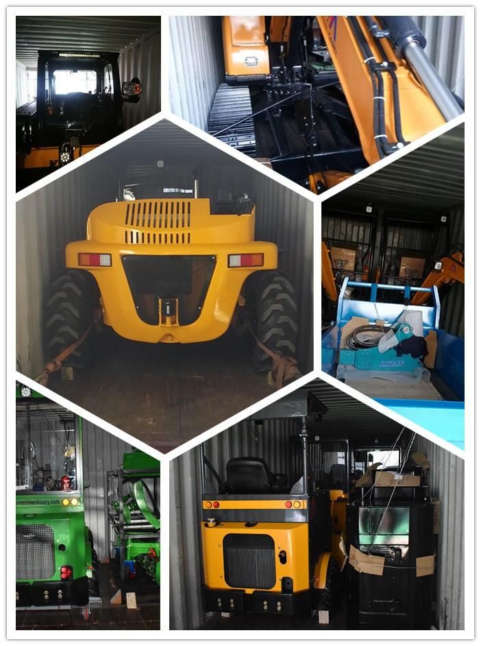 6m/7m/9m/12m Side Telescopic Boom Forklift Telehandler for Sale