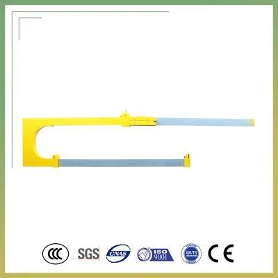 Glass Factory Using Crane Arm for Glass Transport Glass Transport Using High Strength Forklift Arm with U Type