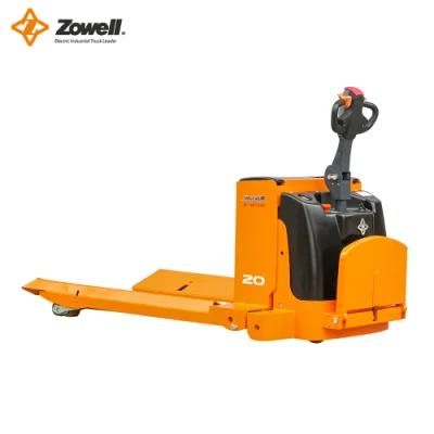 Zowell New AC Motor Electric Roll Pallet Jack Forklift Xpk20 Paper Roll Coil Cloth Roll Handling Customized OEM/ODM Curtis EPS