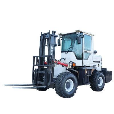 3.5 Tons All-Terrain Forklift Rough Terrain Forklift Multi-Purpose off Road Forklift Truck