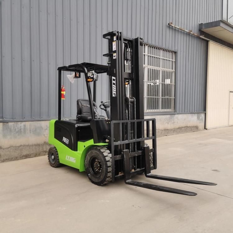Ltmg New 3 Ton Electric Forklift Truck with Curtis Controller