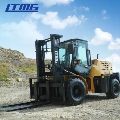 Ltmg New Designed 3 Ton Rough Terrain Forklift 4WD Forklift