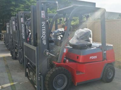 Mini Good Performance 2.5 Ton Diesel Forklift with CE Certification