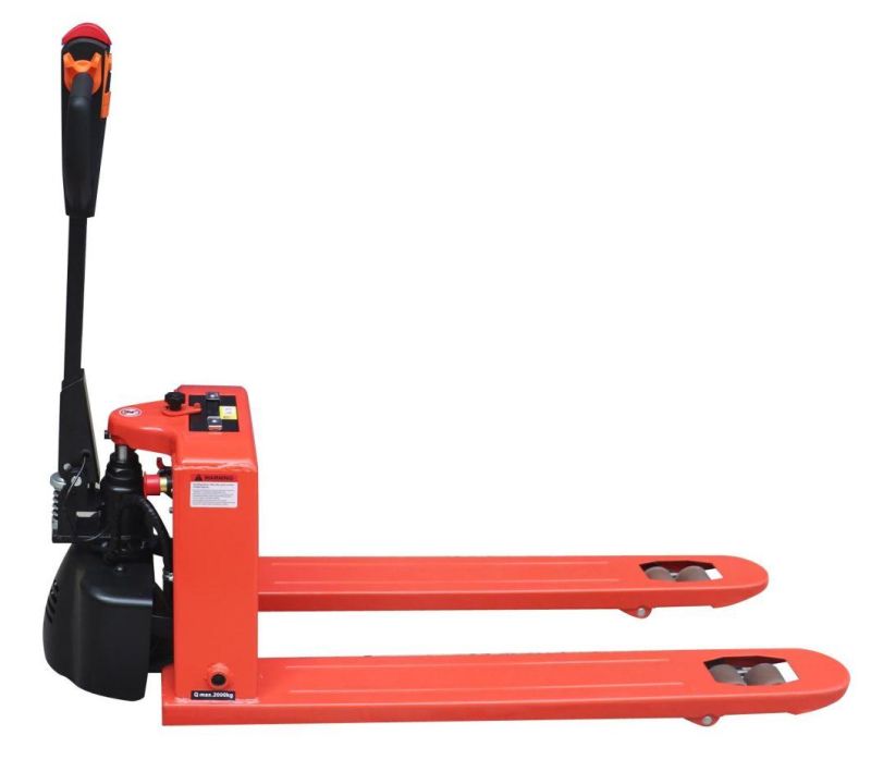 Loading Capacity 2.0ton 2000kg Walkie Full Material Electric Pallet Truck