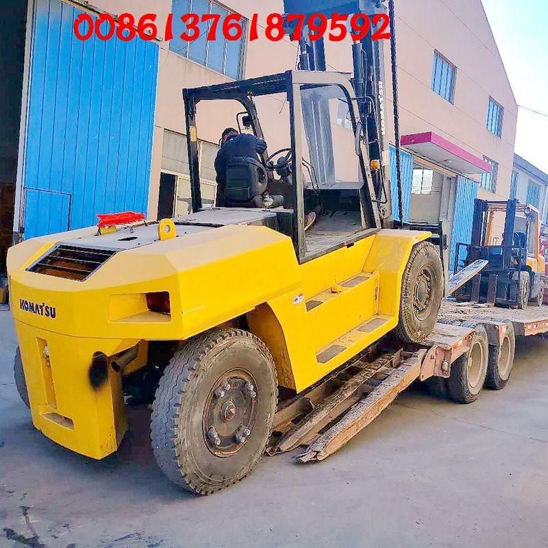 Komatsu Fd150 Pallet Lift Truck Used Japan Forklift 15000kgs