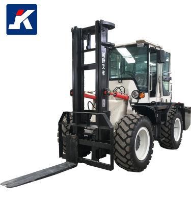 Cheap Price All Rough Terrain off-Road Lonking 4WD Forklifts Trucks