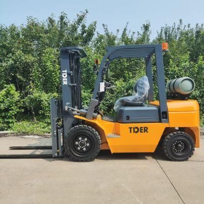 Hot Optional Engine Seat Tder Forklifts Propane 3 Toneladas Forklift LPG Fg30