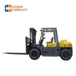 7ton Diesel Forklift with Japan Engine and Automatic Transmission