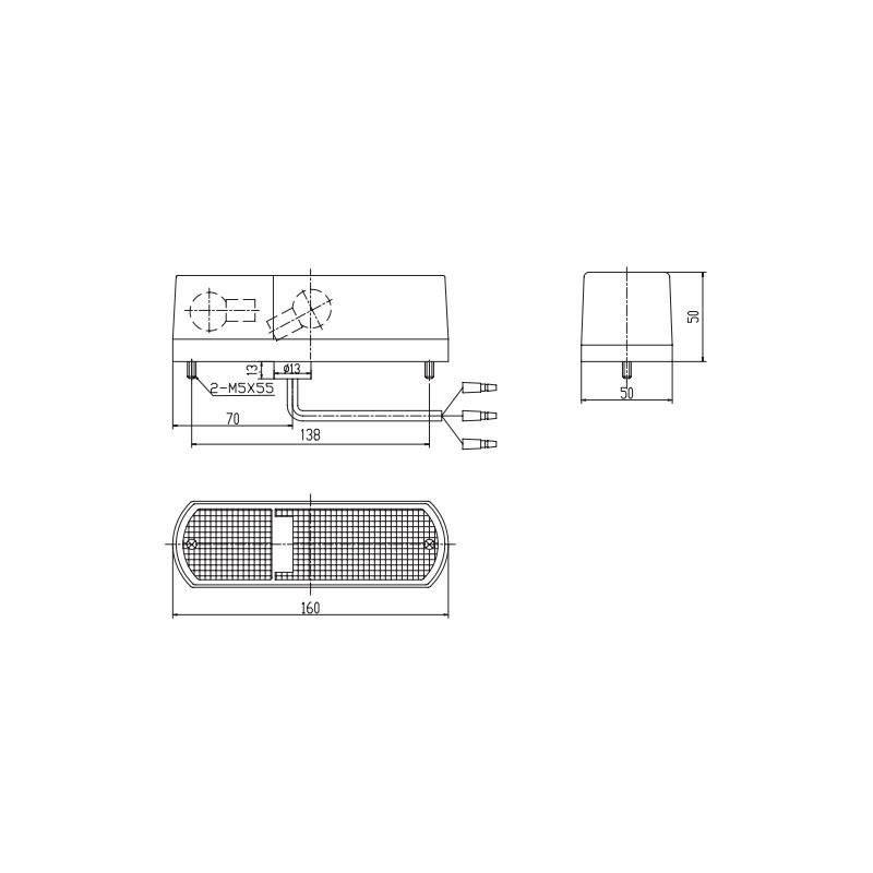 Forklift Parts Forklift Lamp Bfp18029