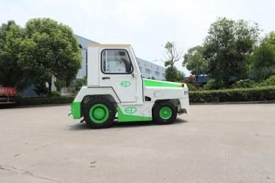 25 Kn Drawbar Pull Airport Terminal Baggage Towing Tractor
