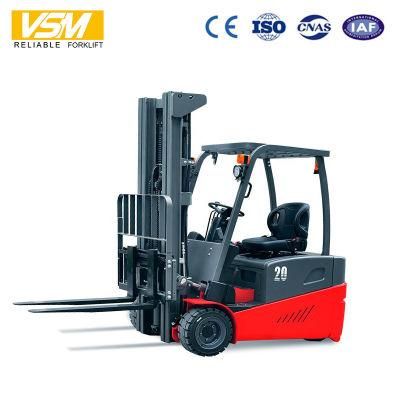 Small Electric Forklift, Three Wheel Electric Forklift Truck 1.6-2ton
