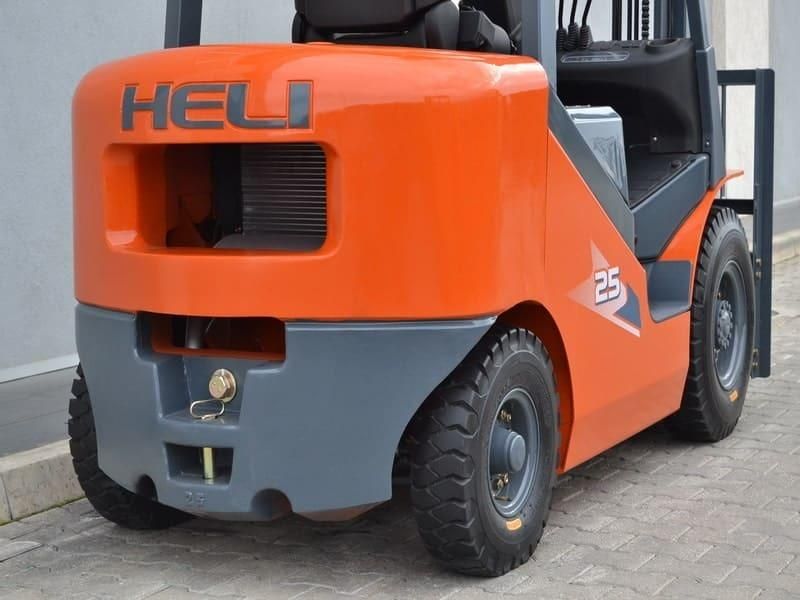 Heli 6 Units 2.5 Ton Diesel Forklift Cpcd25 Export to Argentina