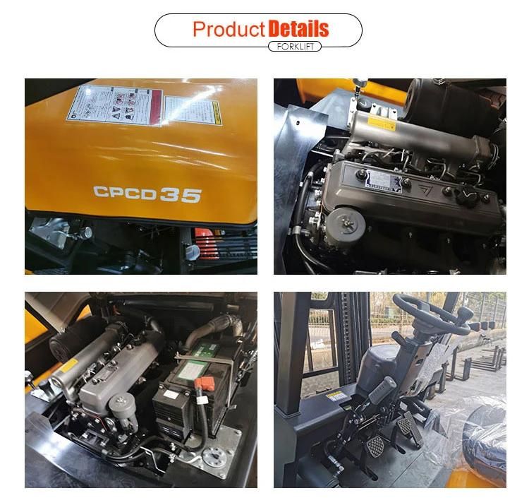 3.5Ton Chinese cheaper Diesel/Electric Forklift Price CPCD35