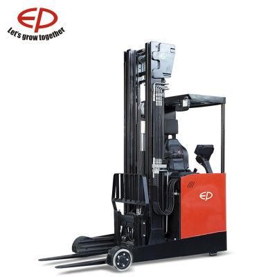 CE Approval Warehouse 8m High Lifter 1600kgs Capacity 1-2 Ton Electric Battery Reach Truck