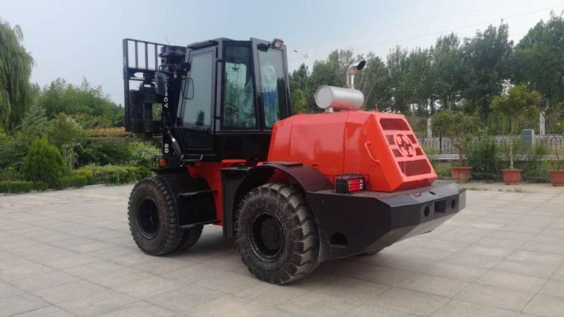 China Forklift 5 Ton Rough Terrain Forklift off Road Forklift