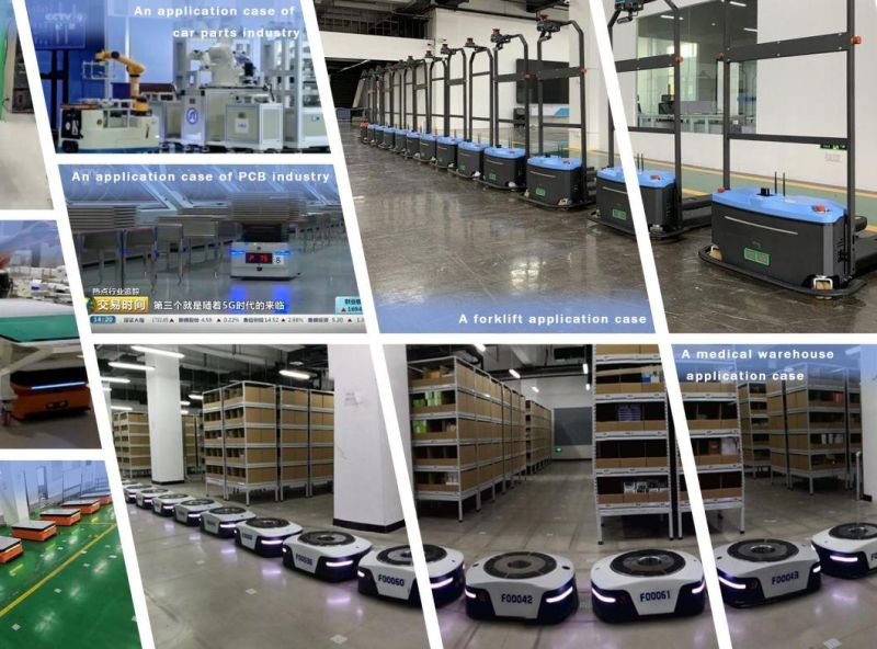 Wellwit Automated Forklift Truck with Lidar Slam Navigation 3D Obstacle Avoidance