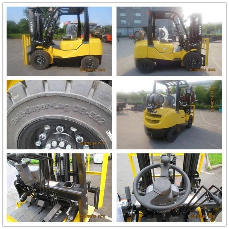 Ltmg Forklift Truck 3.5ton LPG Forklift for Sale