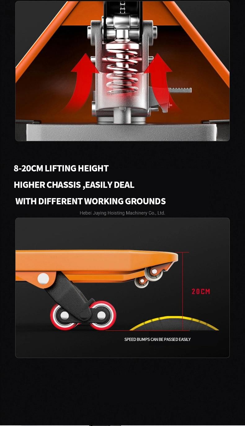 5000kg Heavy Duty Handling Lift Truck Stand up Forklift