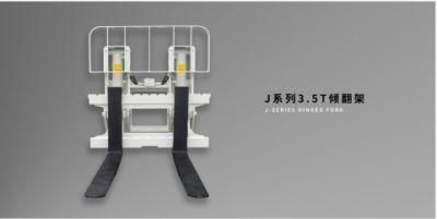 Forklift Parts Attachment 3-7t Double-Cylinder Hinged Fork for Tilting Forward and Backward for Heli Clark Sumitomo