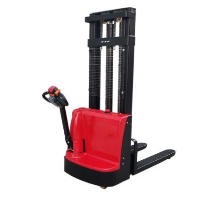 Chinese Hot Sale 1500kg Hydraulic Full Automatic Forklift Electric Pallet Stacker Electric Pallet Forklift Price Cheap