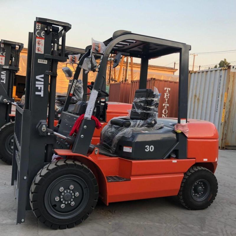 Internal Combustion Balance 4ton Diesel Forklift with Japanese Engine