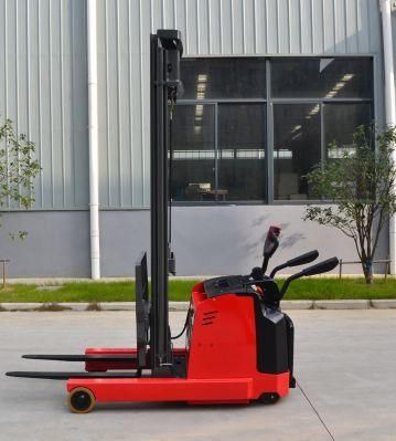1.5ton 2ton 5.5m Narrow Aisle Electric Reach Stacker Suitable for Drive-in Racks