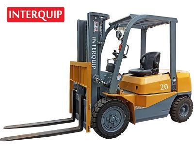 2 Ton Triplex Container Mast Forklift Truck with Mitsubishi Engine