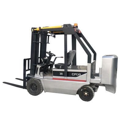 Hot Sale China 2022 Huaya Electric Small Home Forklift Rear Counterweight Retractable Fb30