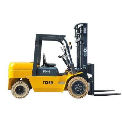 1-45ton Tder Nude Package, Fixed in Container Price 3 Ton Diesel Forklift