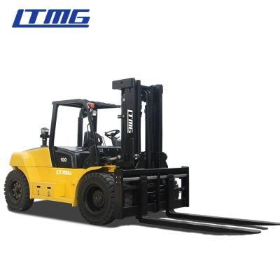 Ltmg 10ton 12ton 15ton 100 Ton Forklift 10 Ton 12 Ton 15 Ton Diesel Forklift with Enclosed Cabin, AC and Heater