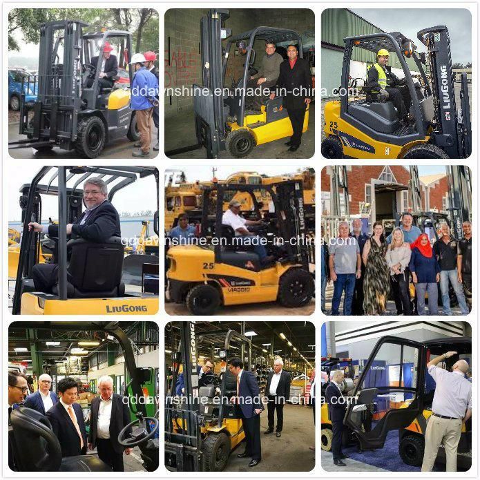 Best Forklift Brand Liugong Clg2080h 8 Ton Chinese Foklift Diesel