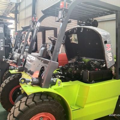 Famous Brand 5 Ton Diesel Forklift with 500mm Load Center