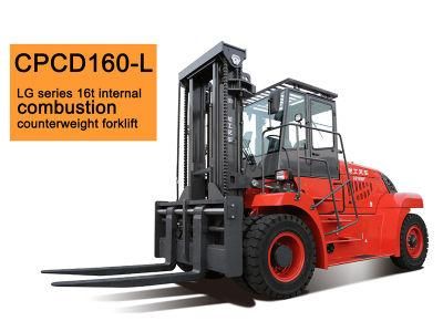 Hot Sale 16 Ton Diesel Forklift with Turbocharging and High Power