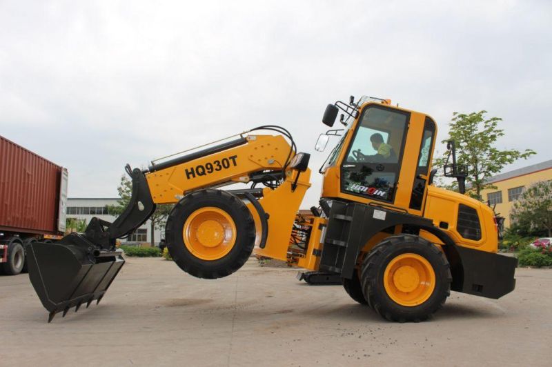 High Quality 6.25m Telescopic Forklift Truck (HQ930T) with Cummins Engine