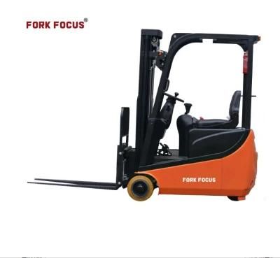 3-Wheel Electric Forklift 1.6t Forkfocus 3 Wheel Forklift Small Forklift