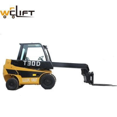 Chinese Brand Telescopic Handler T30 4m Telehandler Telescopic Forklift Best Price for Sale