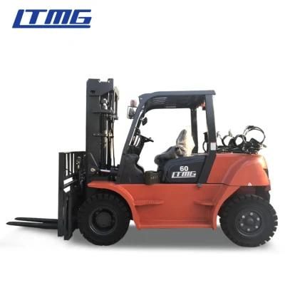 1220 Fork Length 6 Ton LPG Forklift with Good Engine