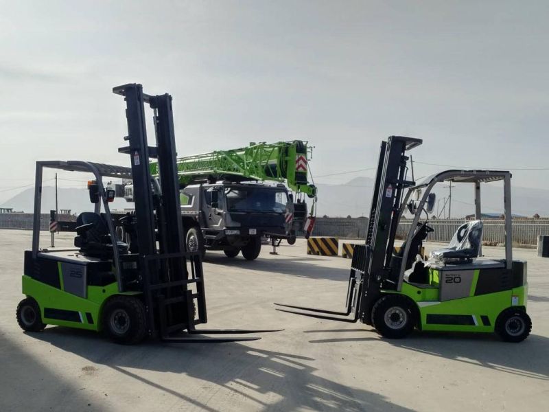 China Forklift Suppliers 2.5 Ton Electric Forklifts with Spare Parts