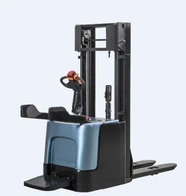 Warehouse Industrial Forklift Lift Truck Electric Pallet Truck Stacker