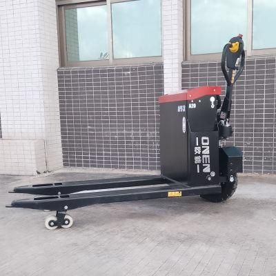 China Maufacturers New 2500 Kg Battery Electric Small Electric Pallet Truck for Material Handling/Warehouse/Forklift