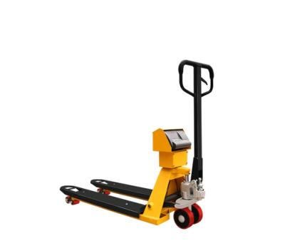 Hot Sale New Manual Pallet Truck with Digital Weighing Scale