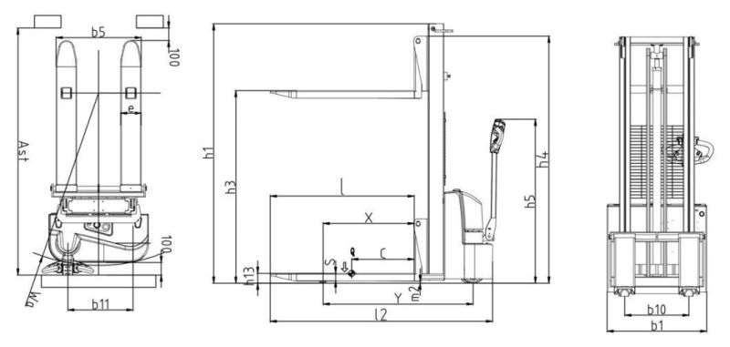 Hand Pallet Truck Hand Manual Forklift for Sale