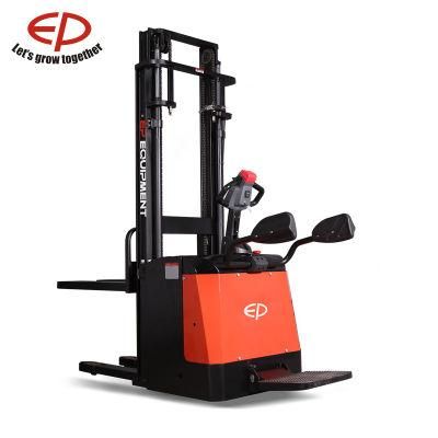 2t Narrow Aisle Warehouse Lifting Equipment Pallet Truck Stacker