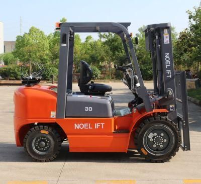 2.5 Ton Forklift Truck Machinery Japan 5000 Lb LPG Gasoline Lift Truck Propane Forklift