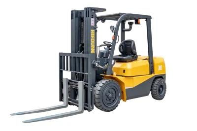 Counterbalanced 2 Ton Hydraulic Transmisson Diesel Forklift Truck From Factory