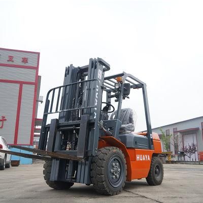 Customized Pneumatic Tires/Solid Tires 3000~5000mm 2700*1226*2060mm Pallet Truck All Terain Forklift Fd30