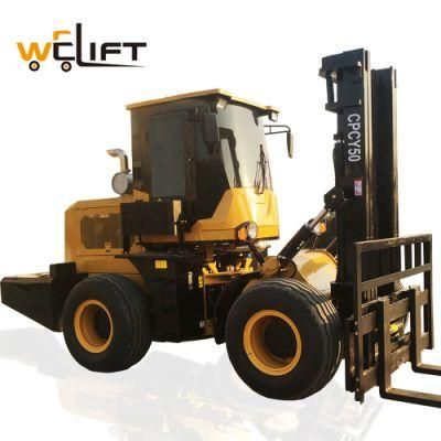 Cpcy 50 All Terrain Forklift, Rough Terrain Forklift