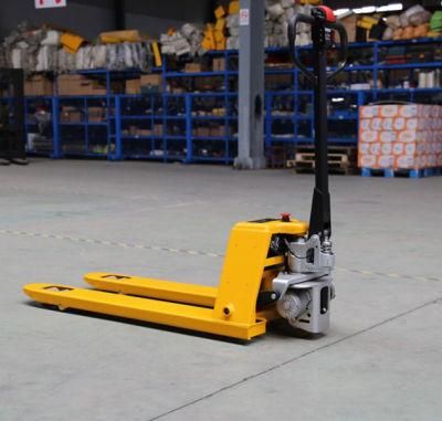 1500kg Battery Operated Semi Electric Pallet Truck